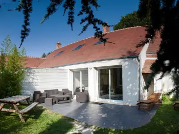 Cottage in Sigloy,Gîte Val de Loire avec piscine chauffée, tennis, WIFI, BBQ FR-1-590-125 N°831762