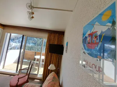 Appartement à Pra Loup, Studio Cabine Cosy à Praloup avec Balcon - L884177