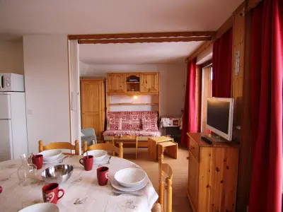 Appartement à Les Saisies, Charmant 2 Pièces Cabine aux Saisies - Rez-de-Chaussée, Balcon, 6 Pers. - Commerces à Proximité - L884204