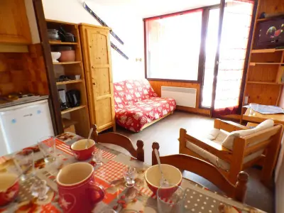 Appartement à Les Saisies, Chaleureux 2 pièces avec terrasse - 4 pers, Animaux admis - L963546