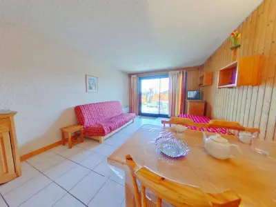 Appartement à Les Saisies, Studio cosy avec terrasse aux Saisies, proche pistes et centre, 3 pers. - L979922