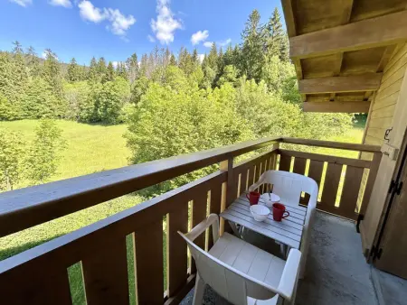 Appartement cosy 2 pièces, 6 couchages, balcon, garage et casier à skis, Demi-Quartier - Photo 8