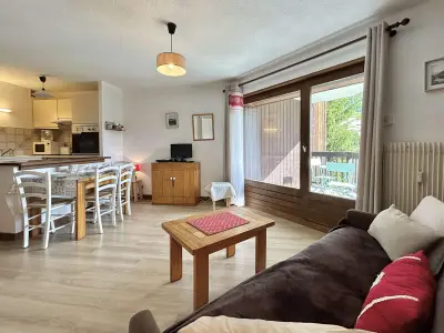 Appartement à Megève, Studio avec Piscine Chauffée, Tennis & Balcon - 4 Couchages à Megève - L953679