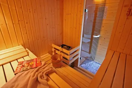 Chalet Bomal, Chalet confortable avec sauna à Bomal-sur-Ourthe - Photo 25