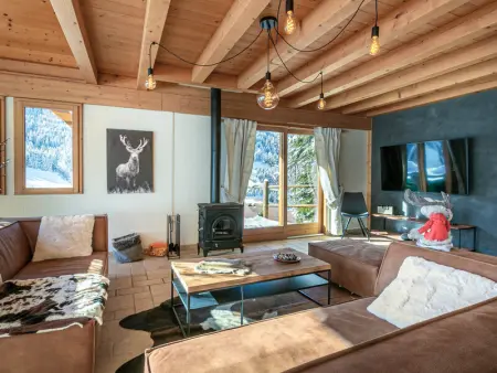 Chalet 4 Étoiles 13 Pers. à La Clusaz - Grande Terrasse, Garage, WIFI, Arrêt Skibus à Proximité - Photo 12