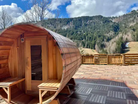 Chalet 4 Étoiles 13 Pers. à La Clusaz - Grande Terrasse, Garage, WIFI, Arrêt Skibus à Proximité - Photo 13