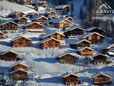 Appartement à Le Grand Bornand, Appartement cosy 50m des pistes, 4 pers, balcon, parking, linge inclus - L884254