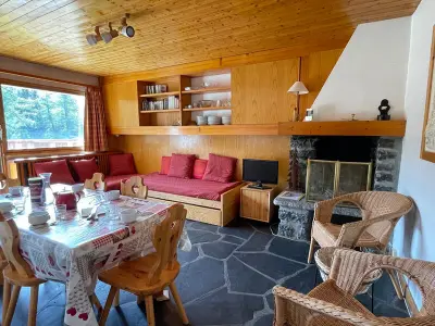 Appartement à Méribel, Appartement proche des pistes avec terrasse sud - L961863