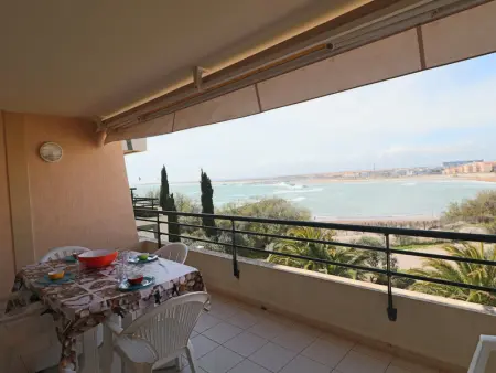Appartement 2 pièces, terrasse 14m², face plage, pour 6 personnes, classé 2* - Photo 1