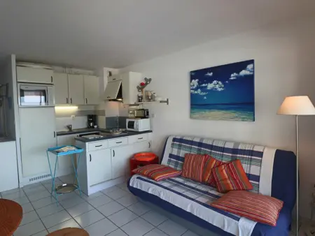 Appartement 2 pièces, terrasse 14m², face plage, pour 6 personnes, classé 2* - Photo 6