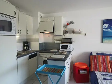 Appartement 2 pièces, terrasse 14m², face plage, pour 6 personnes, classé 2* - Photo 7