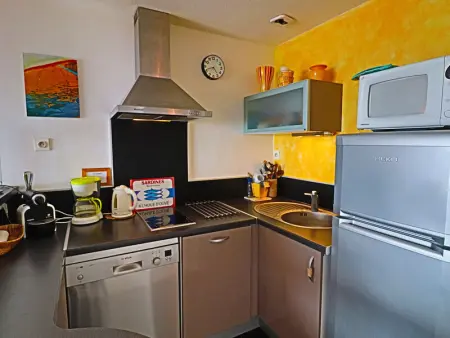 Superbe T3 avec terrasse face à la mer, Sète, accès direct plage, piscine, 4 pers. - Photo 3