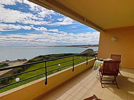 Superbe T3 avec terrasse face à la mer, Sète, accès direct plage, piscine, 4 pers. - Photo 8