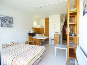 Appartement à Arette, Studio 4 pers avec balcon, pied des pistes, parking gratuit, ascenseur - L884463