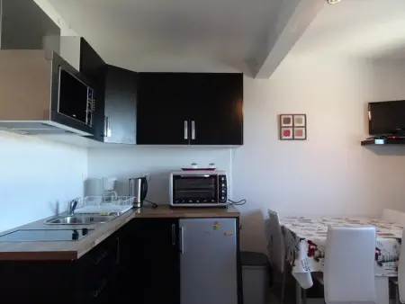 Studio cosy 4 pers, ski aux pieds, casier à skis, parkings gratuits, équipement complet inclus. - Photo 1