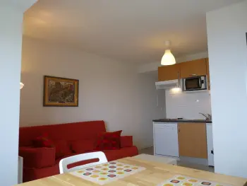 Appartement à Arette,Appartement cosy 4 pers avec accès pistes, lave-vaisselle, lave-linge, casier à skis, parking gratuit FR-1-602-5 N°884466