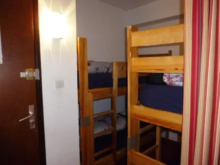 Studio 6 pers au pied des pistes avec balcon, casier à skis et parking gratuit - Photo 6