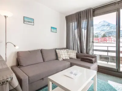 Wohnung in Arette, Studio cosy pour 4 avec balcon et Wi-Fi, accès direct aux pistes - L884503