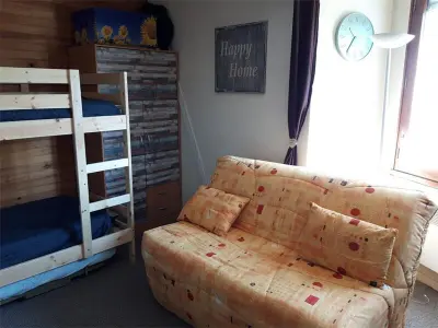 Studio cosy avec accès direct aux pistes à Arette - 4 personnes, casier à skis, parking gratuit - Photo 1