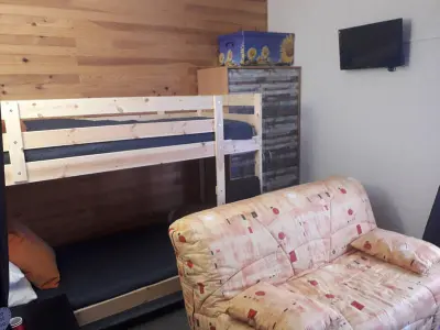 Studio cosy avec accès direct aux pistes à Arette - 4 personnes, casier à skis, parking gratuit - Photo 8