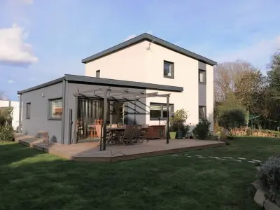 Maison à Trébeurden, Villa bois avec jardin, terrasse, WIFI, proche centre et plage à Trébeurden FR-1-368-273 N°831826