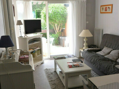 T2 cabine 6 pers résidence TENNIS VILLAGE, Villa 6 personnes à Cap d'Agde FR-1-607-12