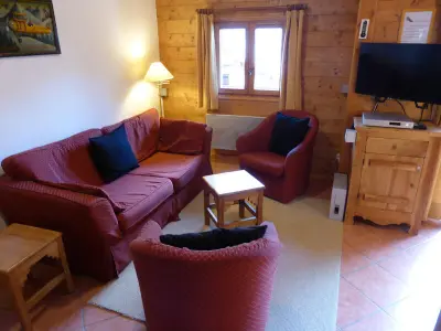 Appartement à Les Contamines Montjoie, Appartement cosy 6 pers. avec parking et WiFi aux Contamines-Montjoie - L884630