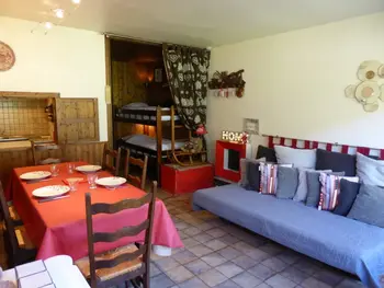 Chalet in Les Contamines Montjoie,Studio 4 pers avec parking privé au centre du village FR-1-578-76 N°884641