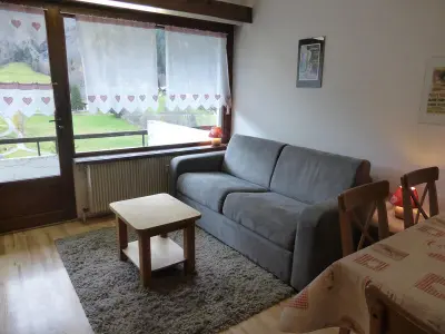 Appartement à Les Contamines Montjoie, Studio pour 4 personnes avec terrasse au cœur du village des Contamines-Montjoie - L884642