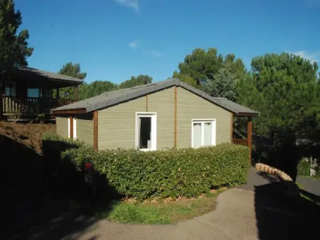 Chalet climatisé 6 pers., piscine chauffée, parking, terrasse teck, calme près plages et commerces - Photo 12