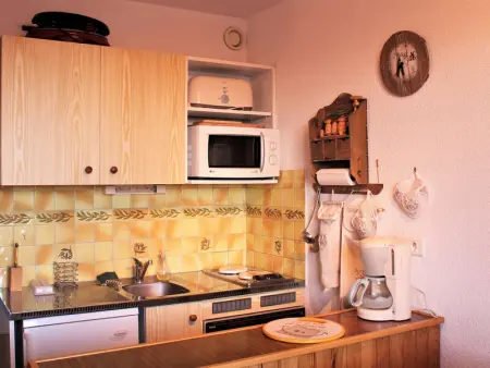 Studio calme avec parking à Risoul, 4 couchages, 2 étoiles - Photo 3