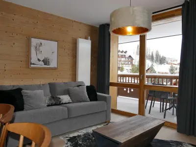 Appartement à Mont de Lans, Confort moderne aux 2 Alpes : Bel appart 45 m², 6 pers, résidence NEIGE et SOLEIL, proche des pistes - L884688