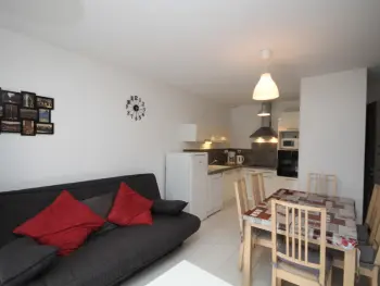 Appartement à Mont Dore,Le Mont-Dore: Beau T2bis avec terrasse, 2 chambres, WiFi FR-1-608-70 N°884742