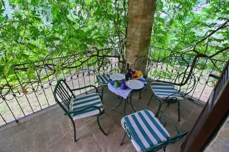 Bachi da Seta, Ferme à Todi avec piscine et théâtre - Photo 5