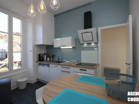 LA BOURBOULE CENTRE - Beau T2 rénové, wifi et cuisine équipée - Photo 4