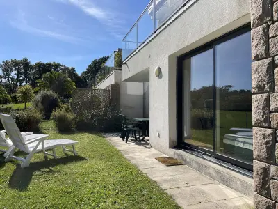 Appartement à Perros Guirec, Appartement récent à Perros-Guirec, 500m de la plage, jardin, garage, classé 3* - L884829