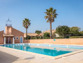 Wohnung in Loupian,Maison de Vacances à Loupian avec Piscine et Tennis - Idéal Famille FR-1-604-9 N°842886