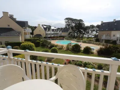 Appartement à Fouesnant, Fouesnant, Appartement avec piscine chauffée, plage à pied - N°884854