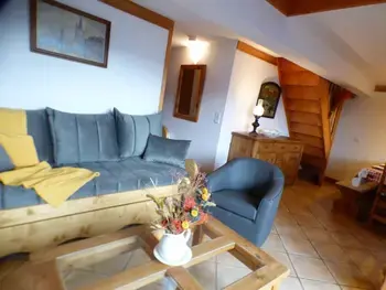 Apartment in Villard sur Doron,Appartement skis aux pieds, 4 pièces avec mezzanine, balcon, pour 10 pers - Les Saisies FR-1-594-198 N°884888