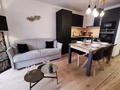 Appartement à Les Gets, Appartement moderne aux Gets, 4 pers, centre, wifi, parking - L940870