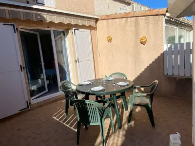 Maison à Marseillan Plage, Maison 3 pièces, 5 couchages avec terrasse et piscine, parking privé, à Marseillan - L831909