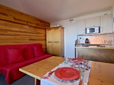 Appartement à Chamrousse, Studio cabine avec parking couvert à Chamrousse - L952763