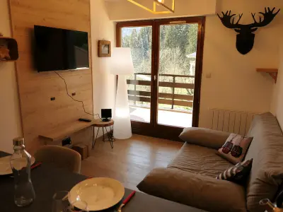 Appartement à Saint Gervais les Bains, 2 pièces calmes avec piscine et WIFI, 4 personnes - L885020