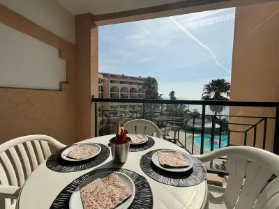 Appartement à Cannes la Bocca, Studio Cabine à Cannes la Bocca avec Piscines et Proche Plage - L885026