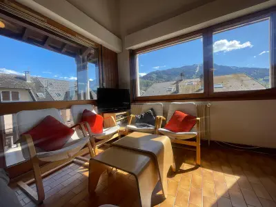 Appartement à Samoëns, Appartement T2 duplex au coeur de Samoëns, balcon, WIFI, animaux admis - L885076