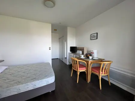 Studio cosy avec terrasse, parking, Internet - 2 pers., proche thermes et centre - Animaux admis - Photo 4