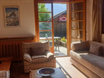 Appartement à Samoëns, Appartement calme près du lac avec jardin, terrasse, parking et WiFi - L885100