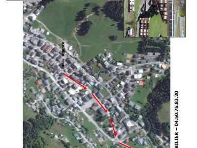 Les Gets - Appartement rénové avec balcon, parking et wifi - Photo 15