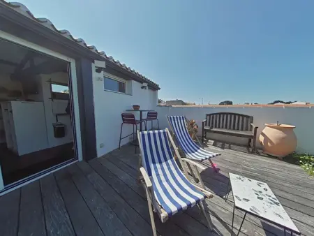 Maison au calme, 3 chambres, proche commerces et plages, jardin sans vis-à-vis, terrasse équipée - Photo 17