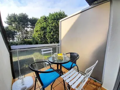 Appartement à Saint Philibert, Charmant Duplex 3p avec Balcon et Aperçu Mer à 550m de la Plage - Parking & Wifi Inclus - L885185